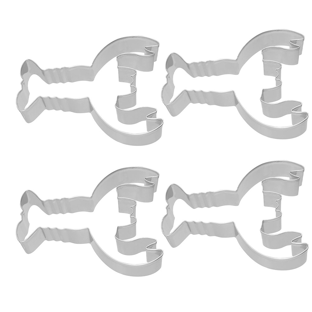 Kitchen Bakery - 4pcs Lobster Shape Cookie Cutters Molds