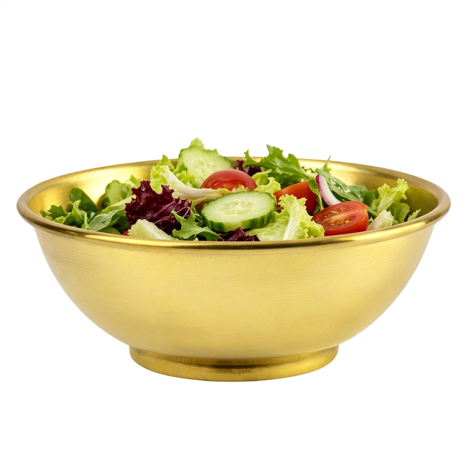 Kitchen Baking Storage - Copper Bowl Large Mixing Salad Storage