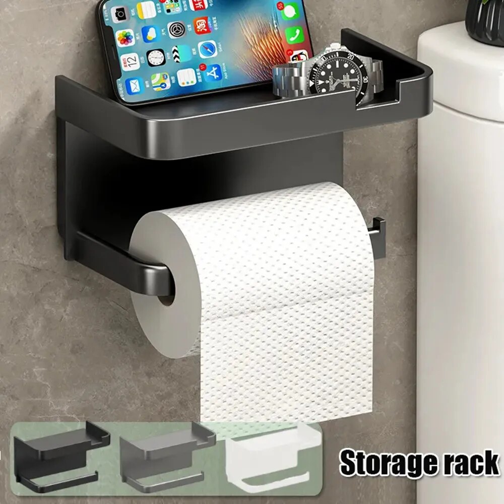 Kitchen Baking Paper Holder - Toilet Paper Holder Plastic Storage Rack