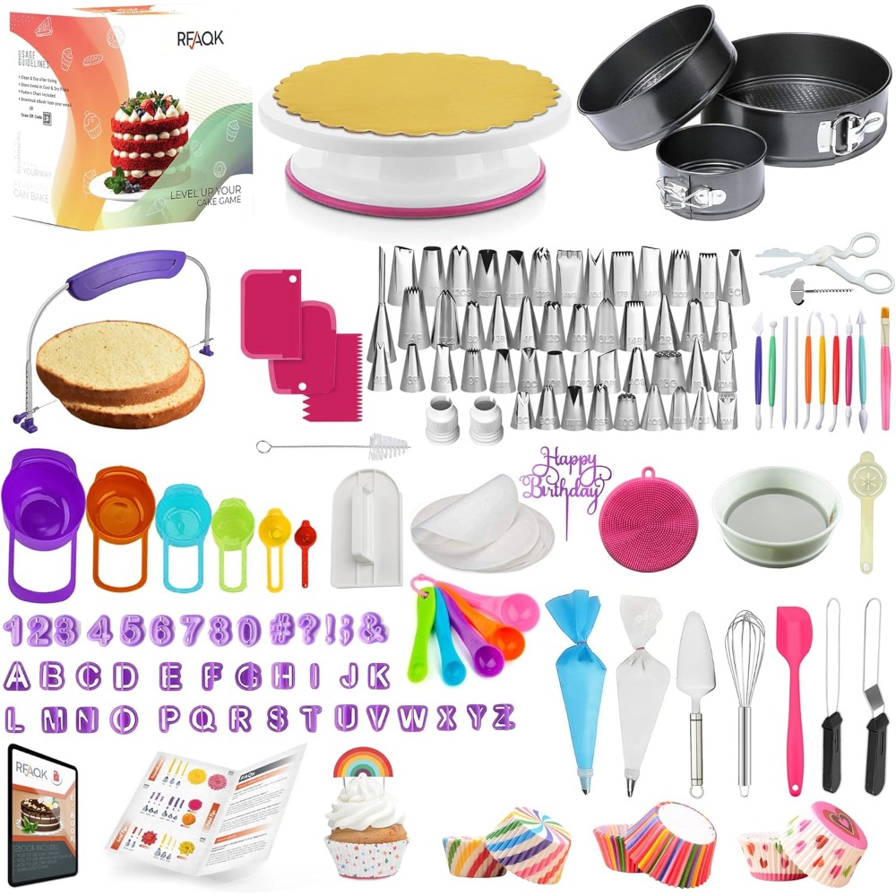 Springform Pan Set - Cake Decorating Supplies Cake Decorating Kit