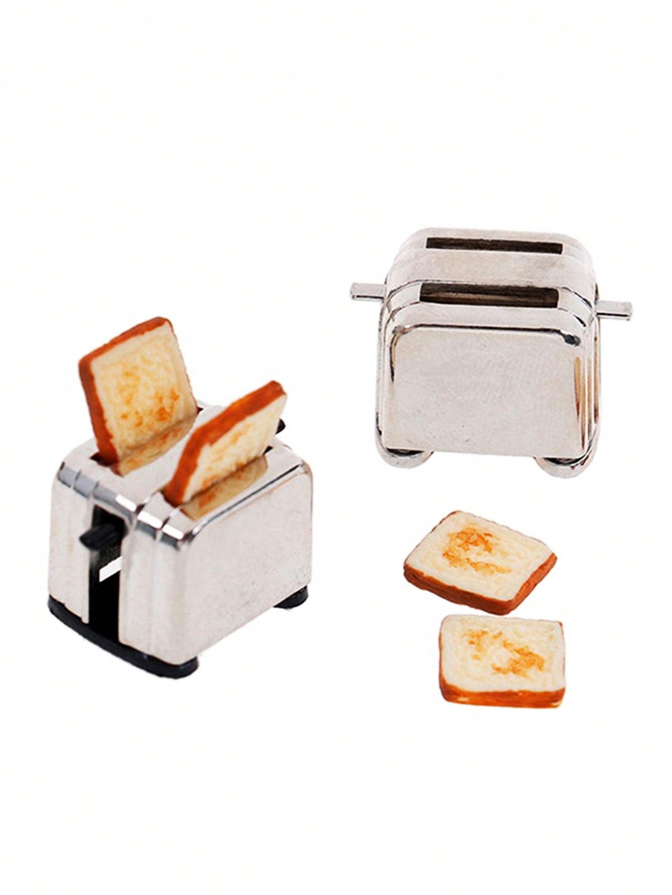 1:12 Dollhouse Miniature Toast - Kitchen Baking Storage ulasan dan harga