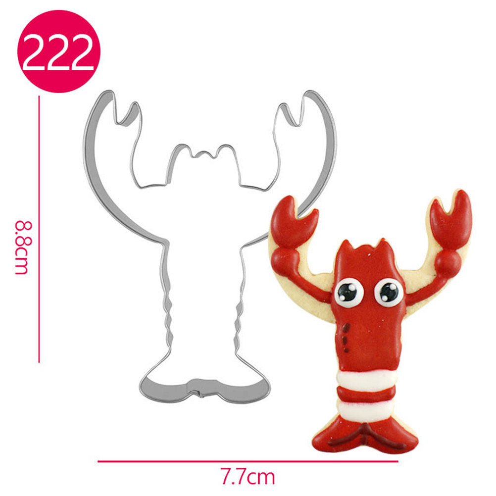 4pcs Lobster Shape Cookie Cutt - Kitchen Bakery ulasan dan harga