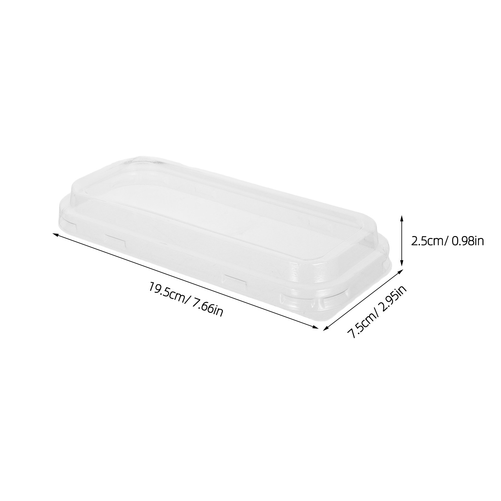 50Pcs Plastic Loaf Baking Lids - Kitchen Bakery ulasan dan harga