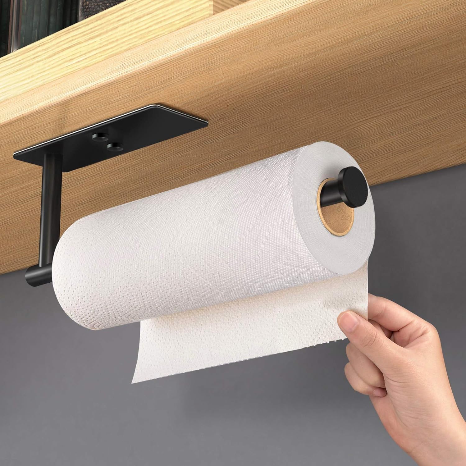 Self Adhesive Paper Towel Hold - Kitchen Baking Paper Holder ulasan dan harga