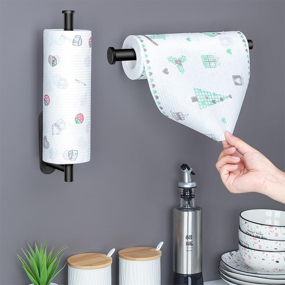 Self Adhesive Paper Towel Hold - Kitchen Baking Paper Holder ulasan dan harga