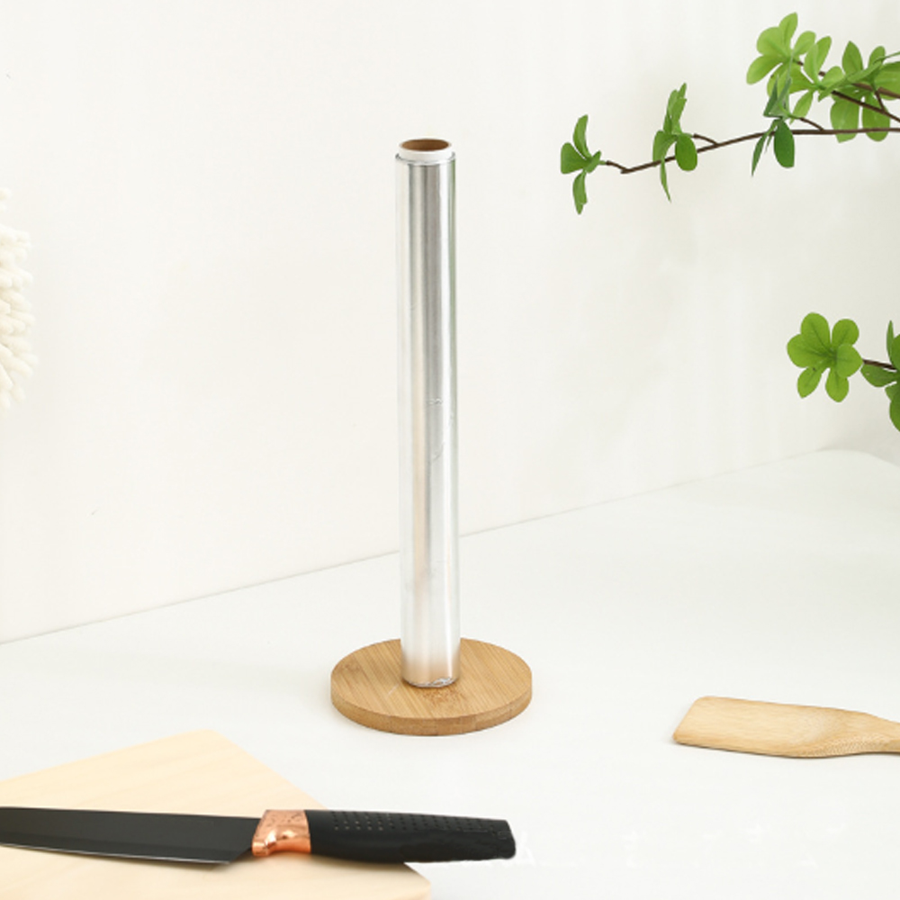 1PC Bamboo Paper Towel Holder  - Kitchen Baking Paper Holder ulasan dan harga