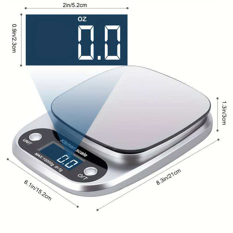 High Precision Kitchen Scale 1 - Kitchen Scale Precise ulasan dan harga