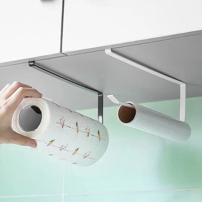 Paper Roll Holder Towel Rack C - Kitchen Baking Paper Holder ulasan dan harga