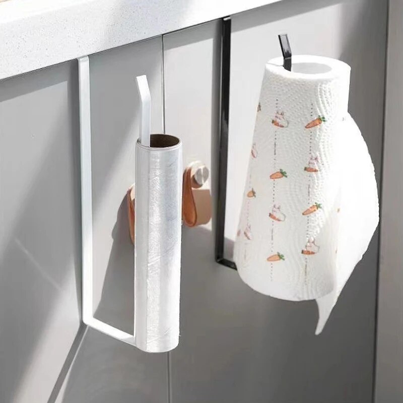 Paper Roll Holder Towel Rack C - Kitchen Baking Paper Holder ulasan dan harga