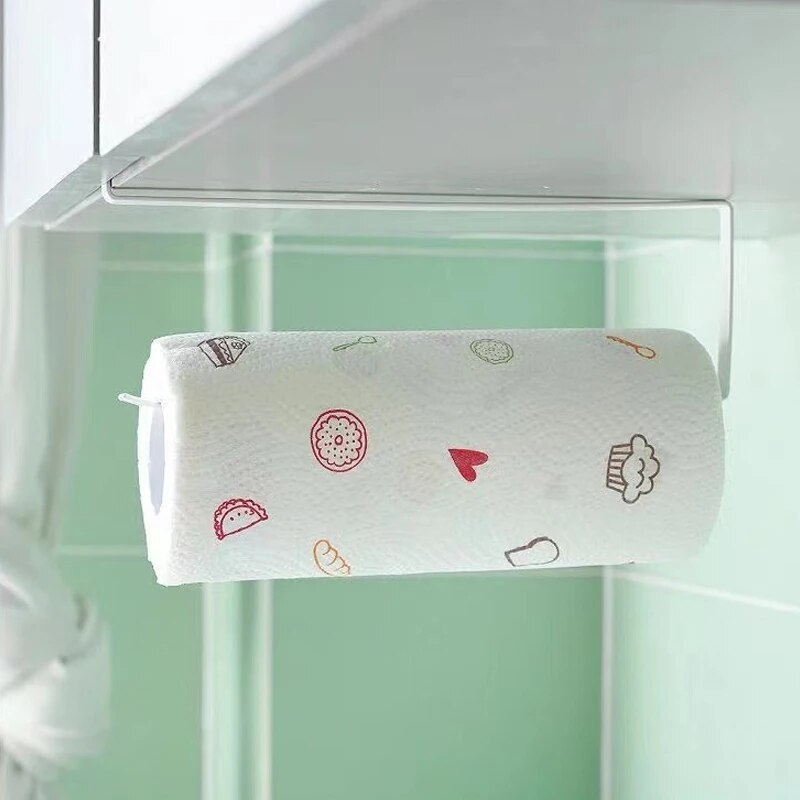 Paper Roll Holder Towel Rack C - Kitchen Baking Paper Holder ulasan dan harga
