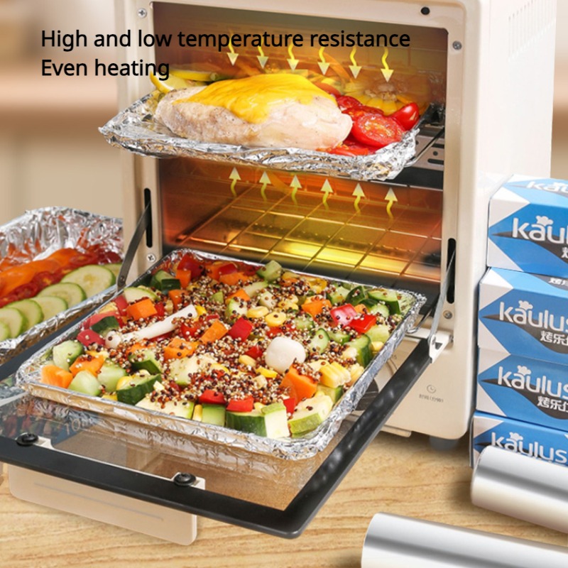 Zackoo 10/20/40M Aluminium Foi - Kitchen Bakery ulasan dan harga