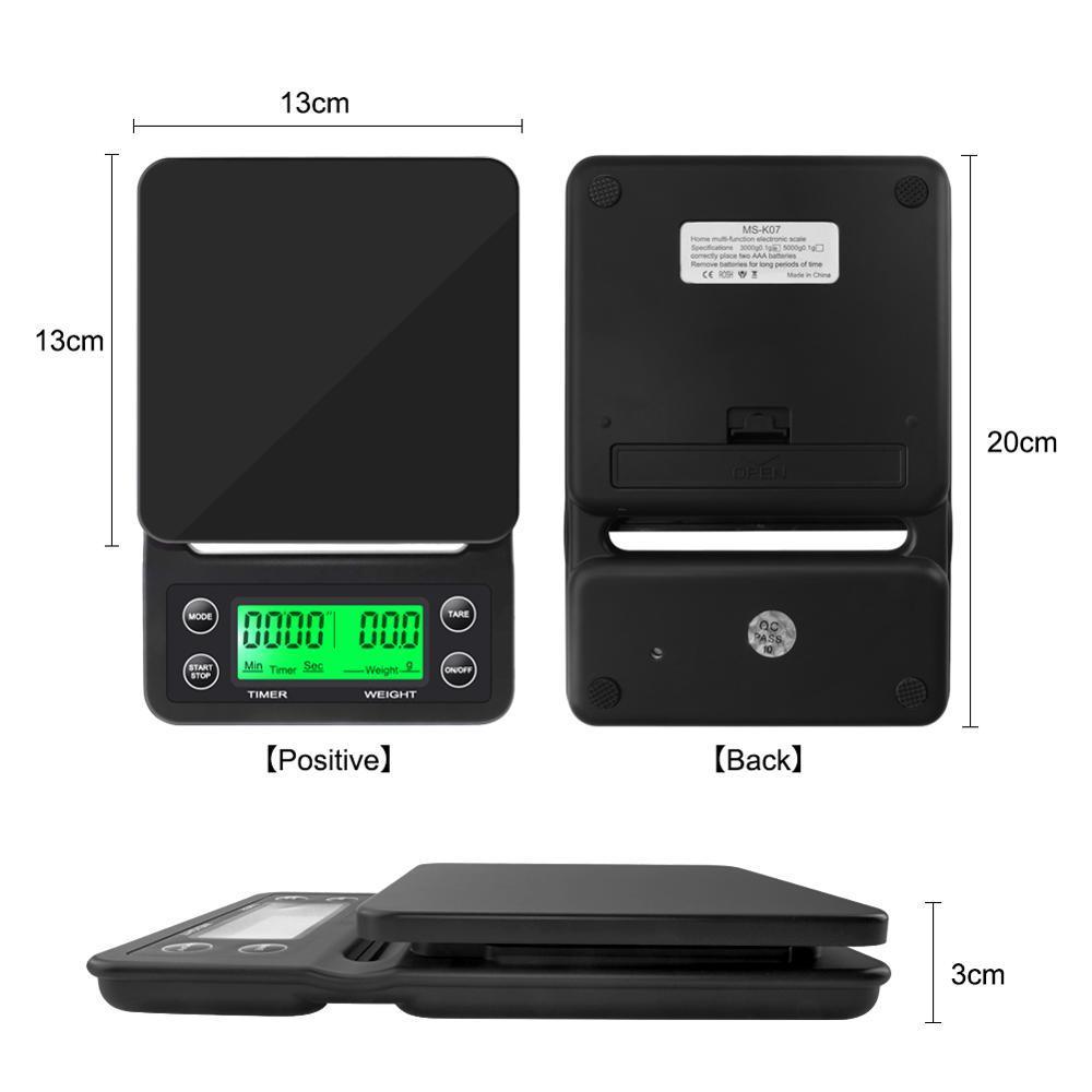 3kg/0.1g 5kg/0.1g Drip Coffee  - Kitchen Scale Precise ulasan dan harga