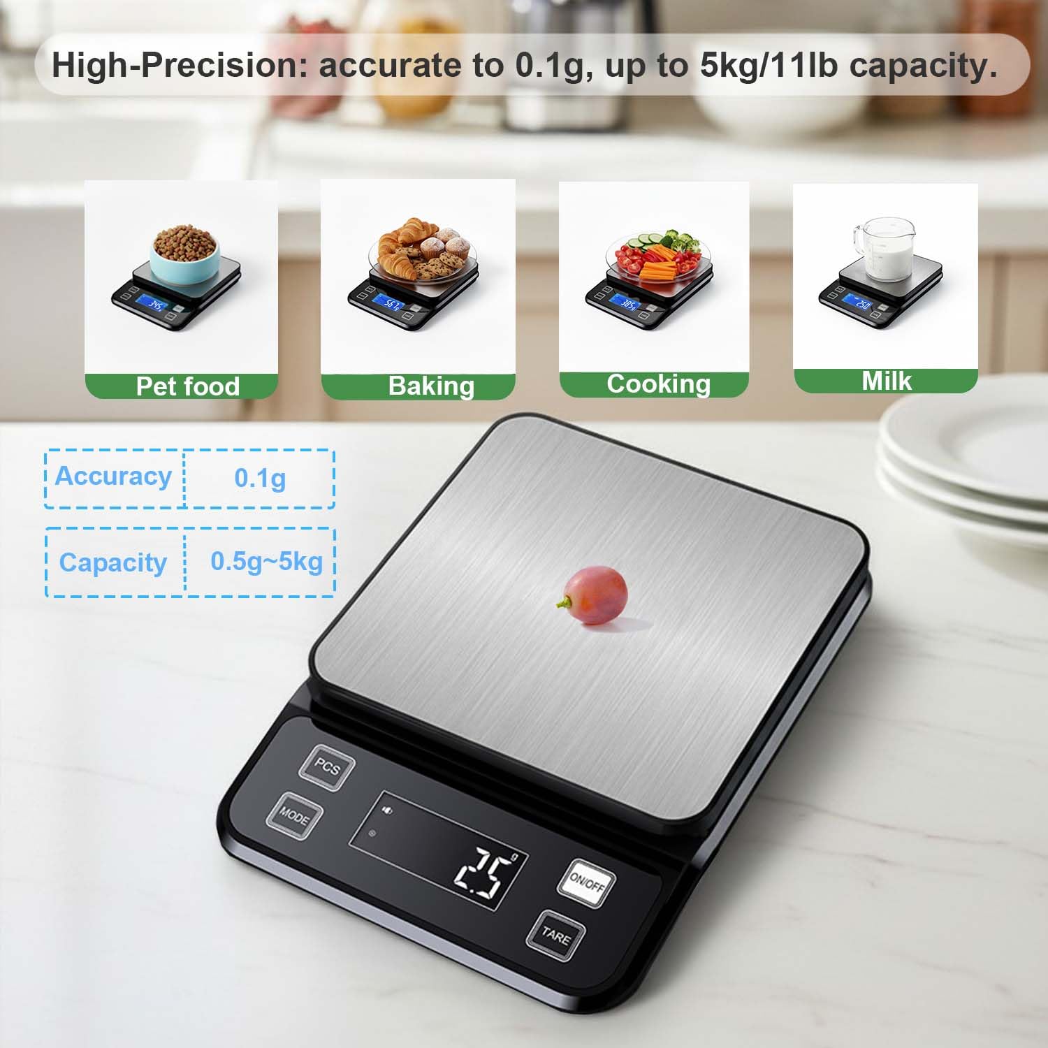2026 New Waterproof Digital Ki - Kitchen Scale Precise ulasan dan harga