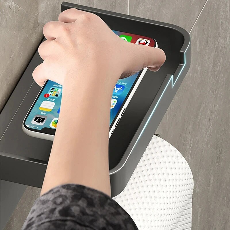 Toilet Paper Holder Plastic St - Kitchen Baking Paper Holder ulasan dan harga
