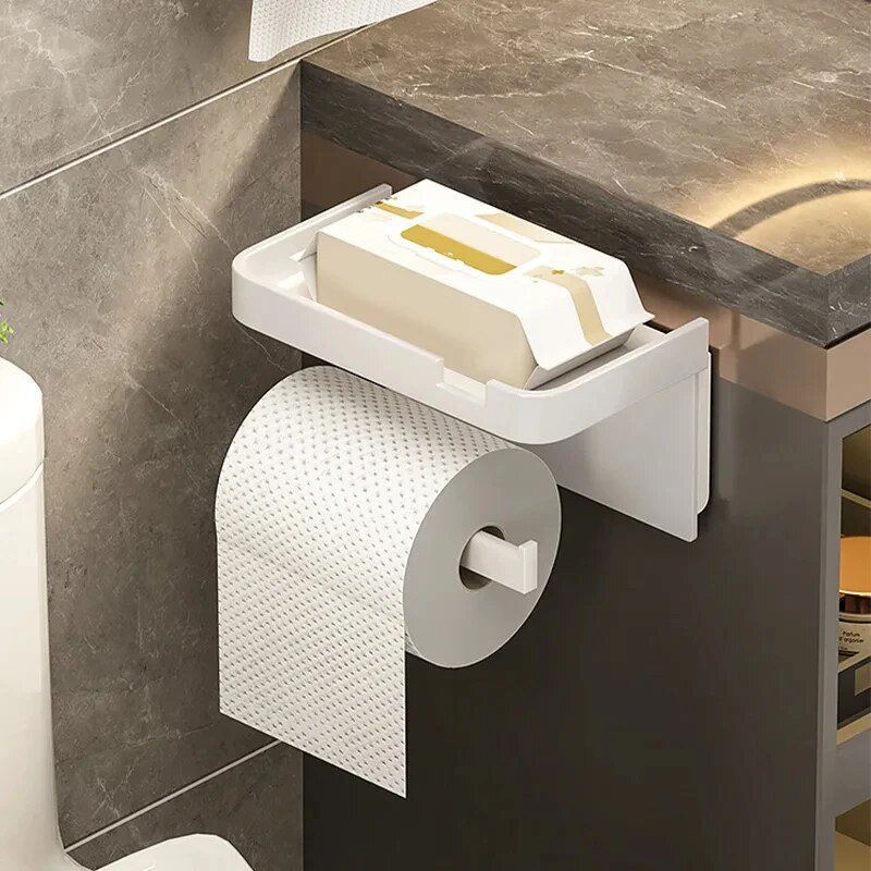 Toilet Paper Holder Plastic St - Kitchen Baking Paper Holder ulasan dan harga