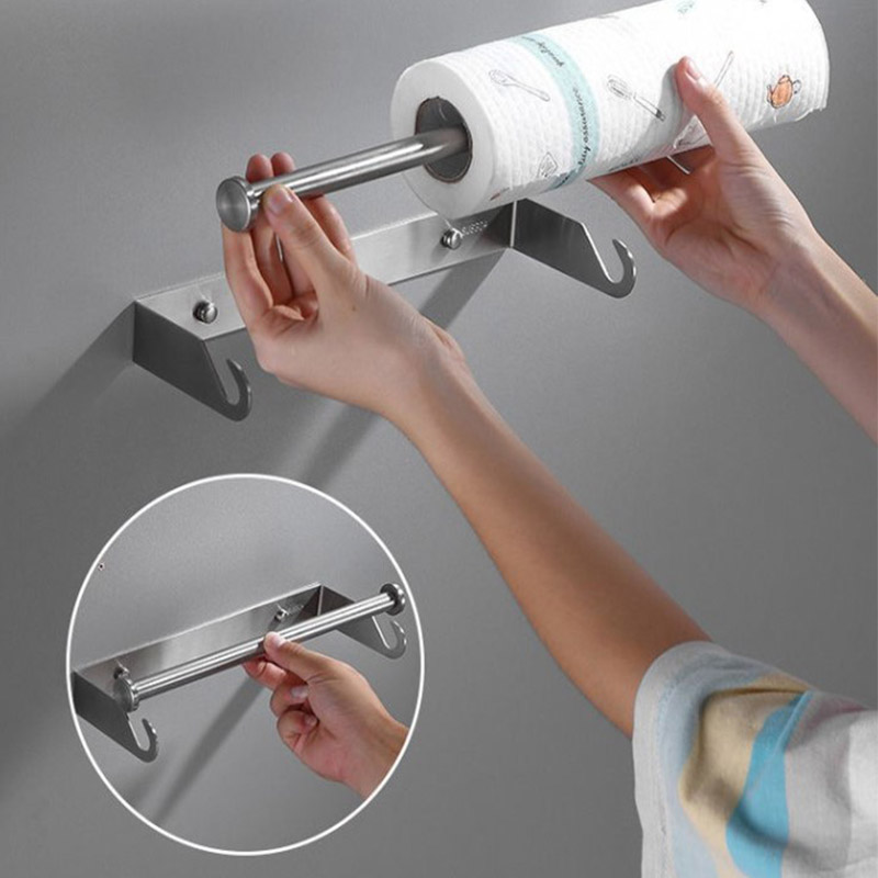 Stainless Steel Kitchen Paper  - Kitchen Baking Paper Holder ulasan dan harga