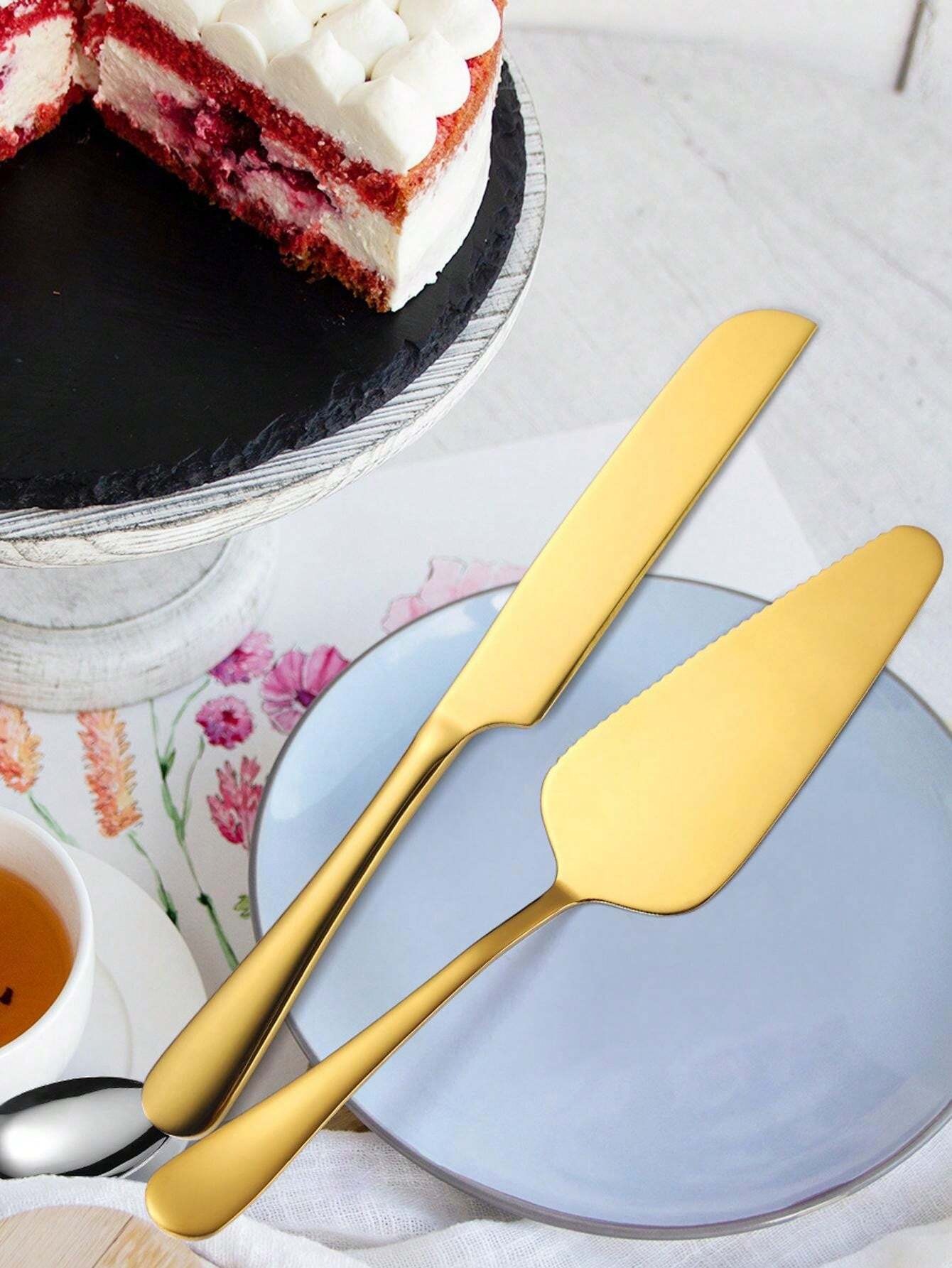 1/2pcs Stainless Steel Cake Sp - Kitchen And Baking Equipment ulasan dan harga