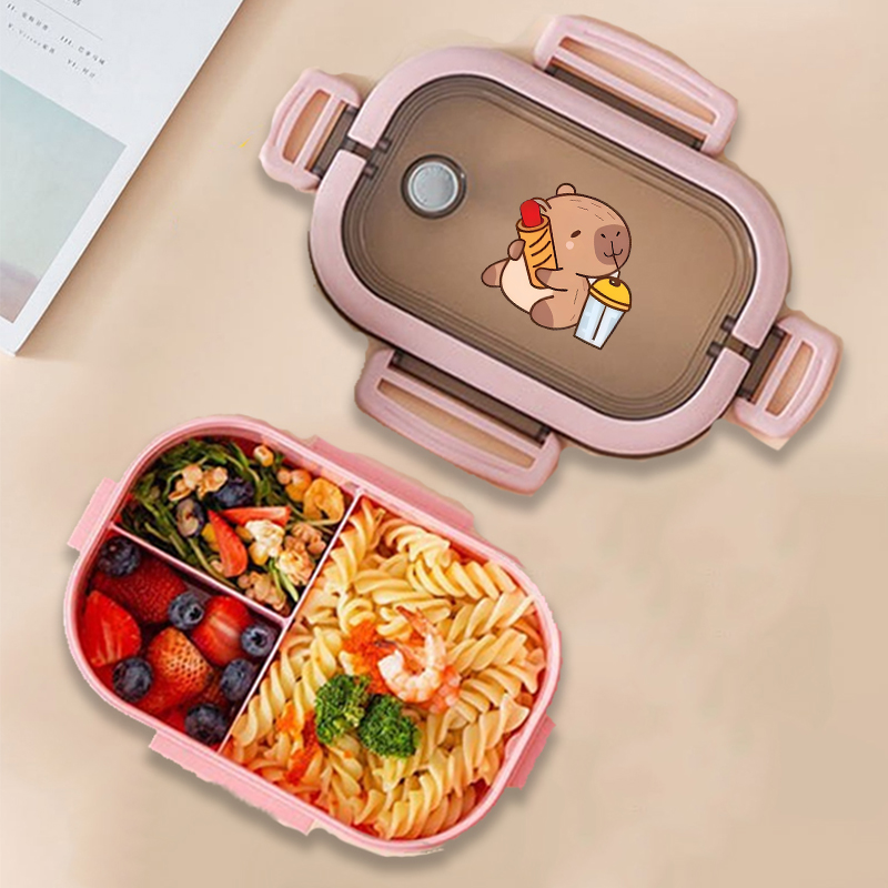 Capybara Bento Lunch Box Anime - Kitchen Baking Storage ulasan dan harga