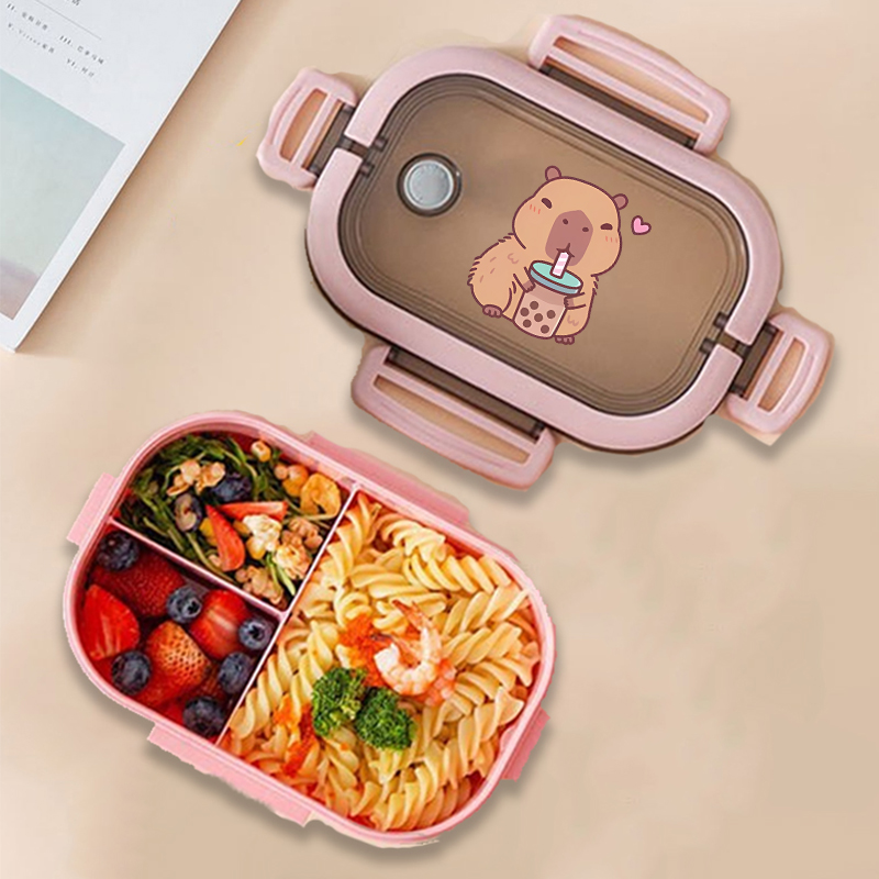 Capybara Bento Lunch Box Anime - Kitchen Baking Storage ulasan dan harga