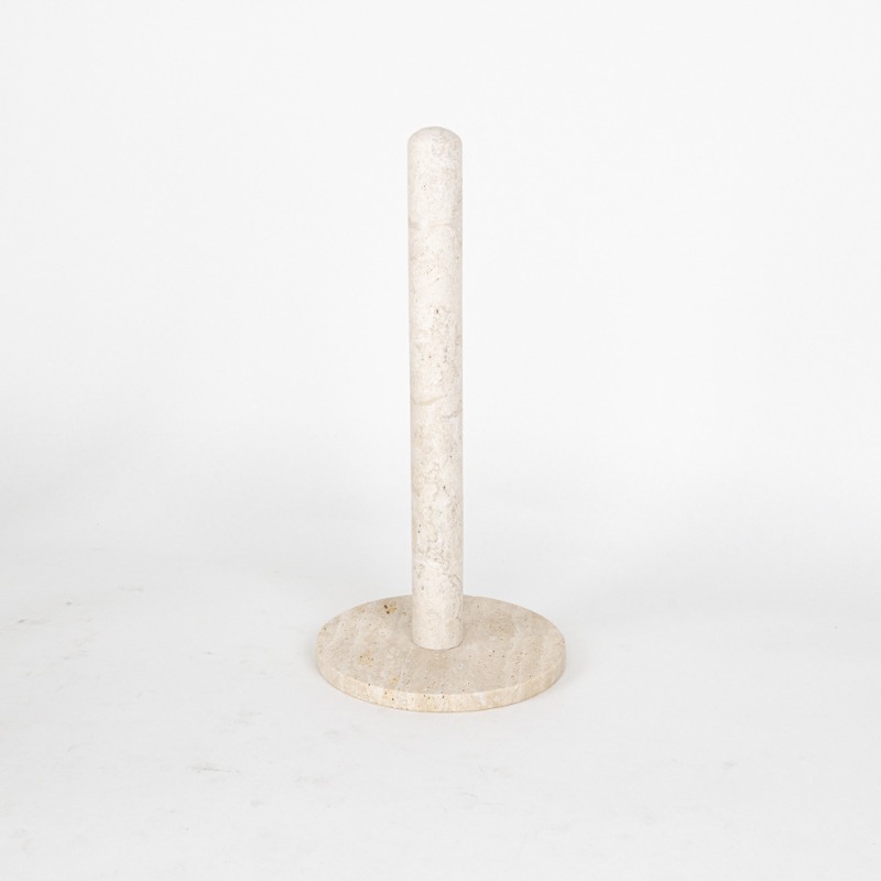 Custom Natural Travertine Pape - Kitchen Baking Paper Holder ulasan dan harga