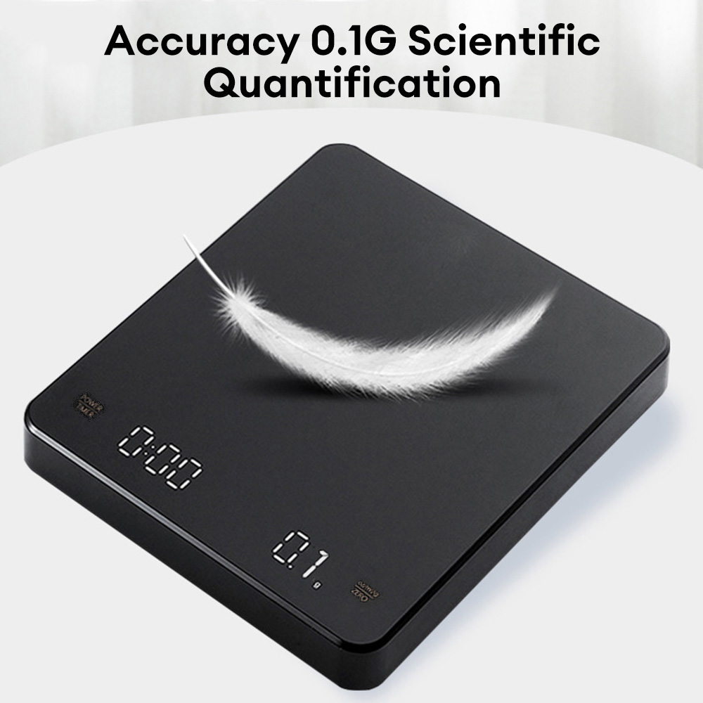 Digital Coffee Scale with Time - Kitchen Scale Precise ulasan dan harga