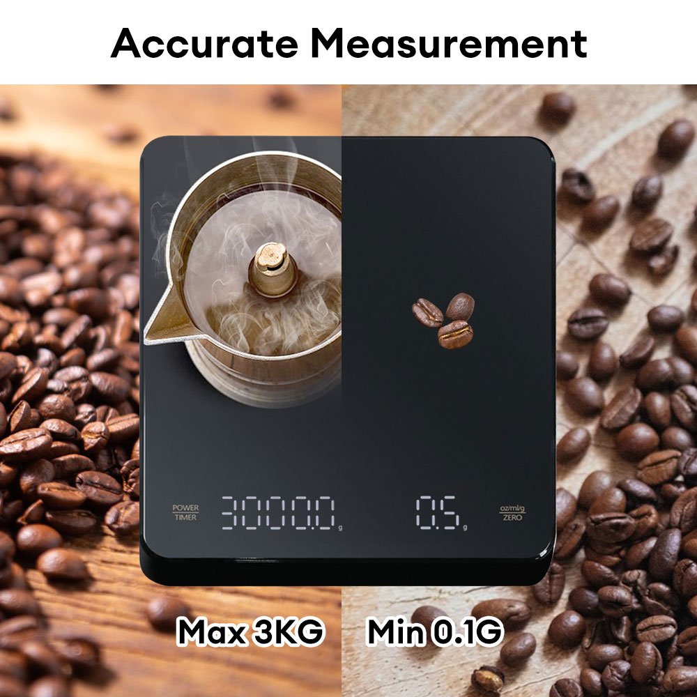 Digital Coffee Scale with Time - Kitchen Scale Precise ulasan dan harga