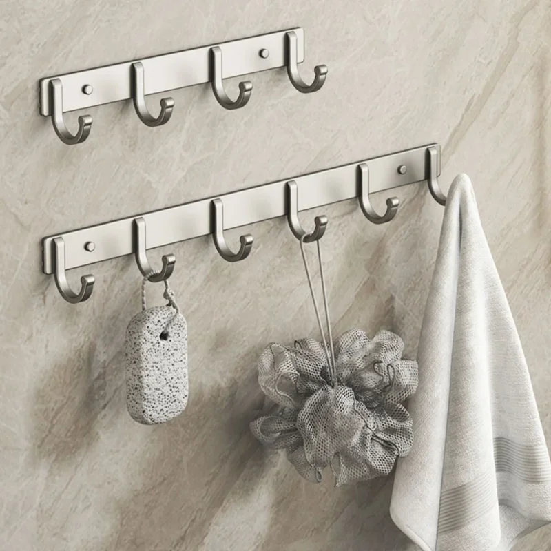 Aluminum Wall Hook Rack – No-D - Kitchen Baking Storage ulasan dan harga