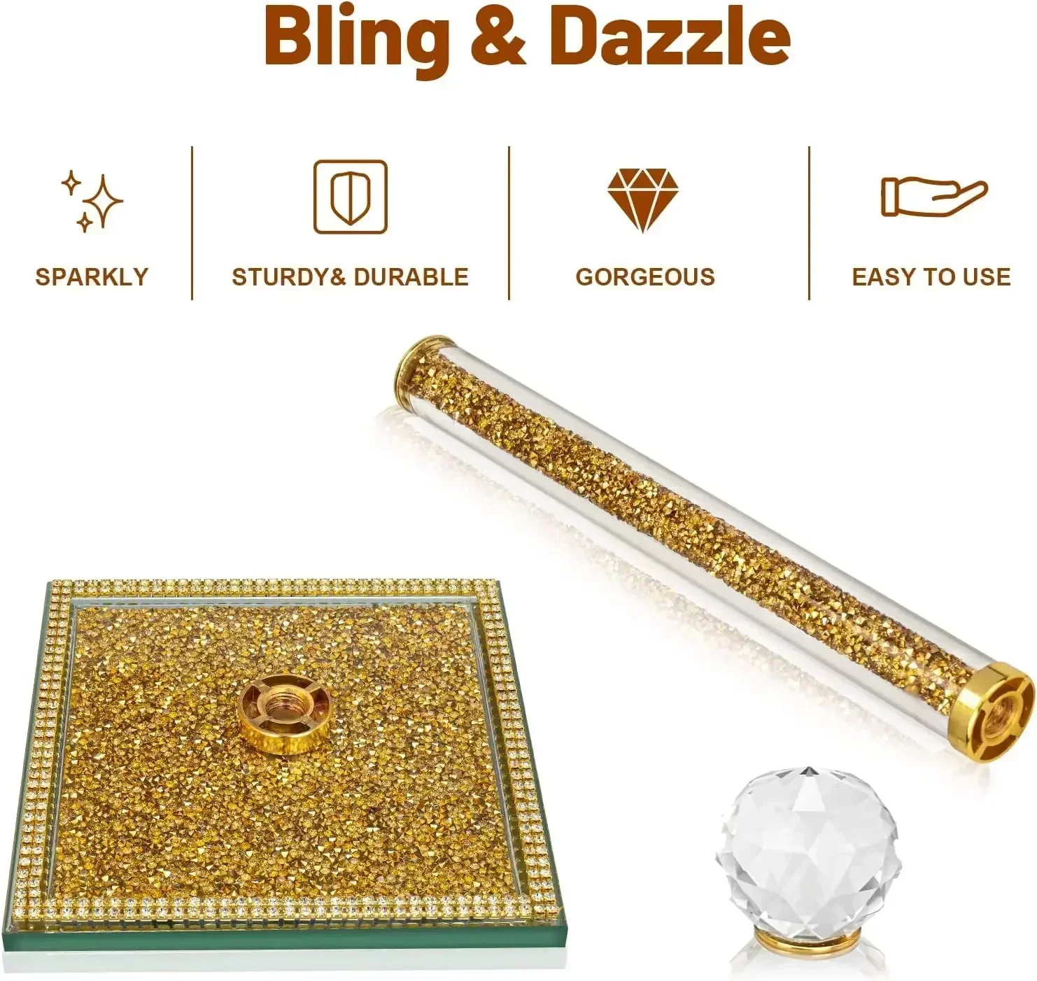 Crystal Paper Towel Holder Sta - Kitchen Baking Paper Holder ulasan dan harga