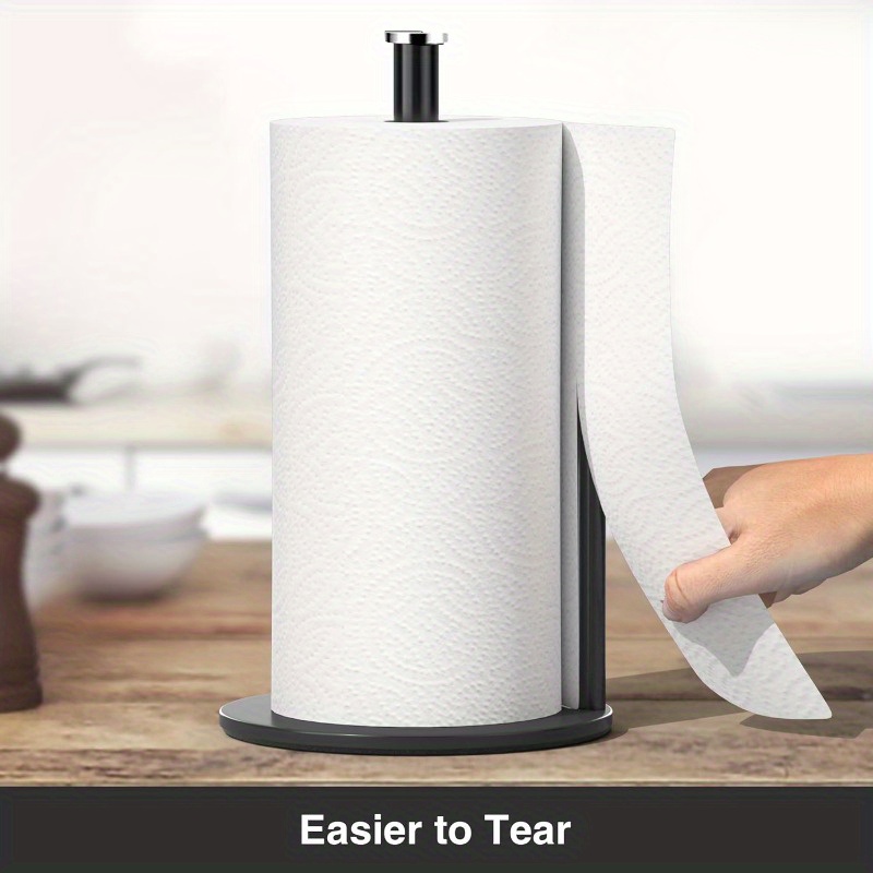 Paper Towel Holder Black, Prem - Kitchen Baking Paper Holder ulasan dan harga