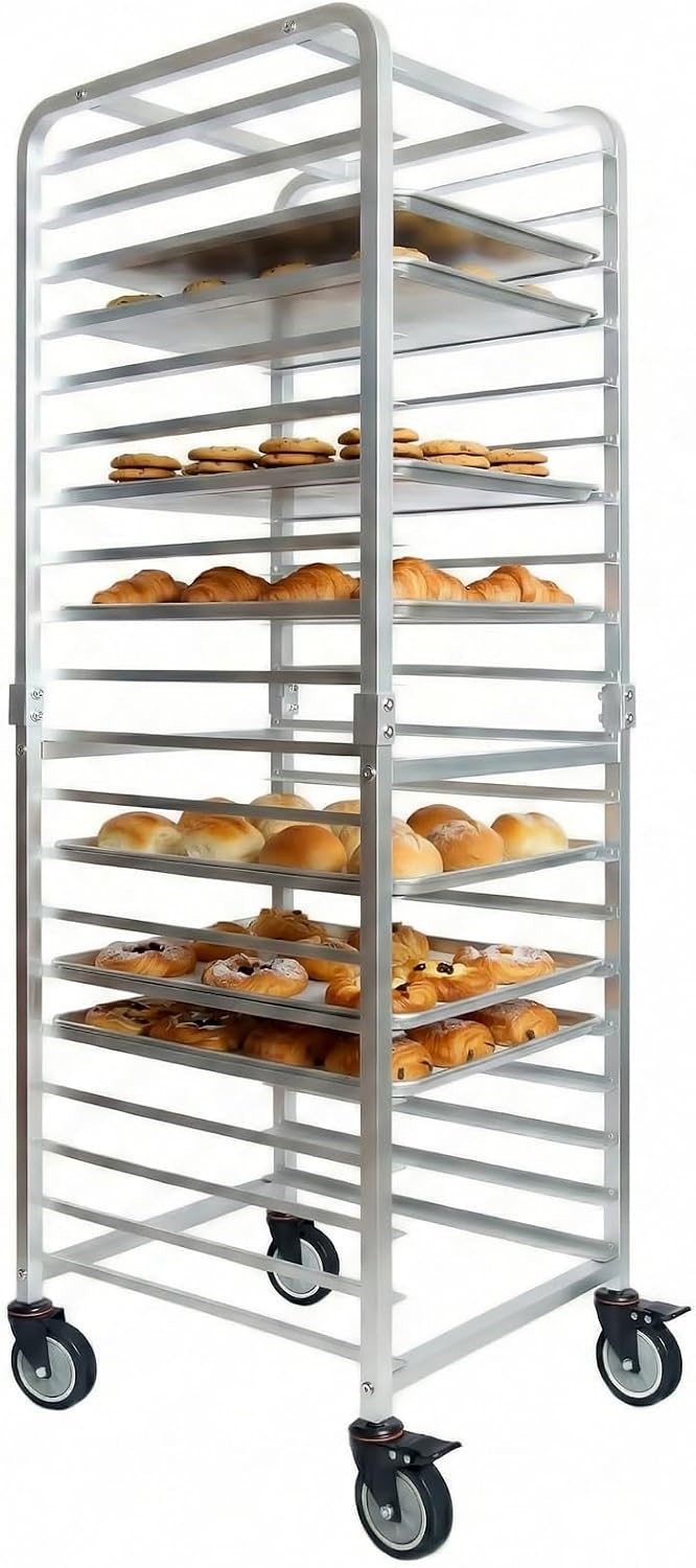 Commercial 20 Tier Stainless S - Kitchen Bakery ulasan dan harga