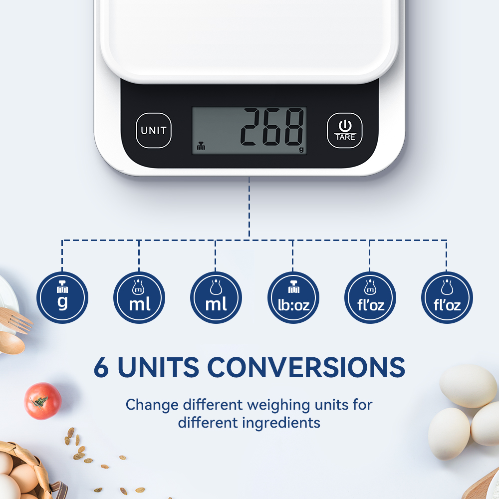 5kg/0.1g/1g Smart Kitchen Scal - Kitchen Scale Precise ulasan dan harga